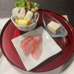 日本料理 七滝 - 金目鯛しゃぶしゃぶ