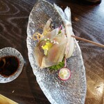 鮎の庄 - 鮎の造り