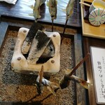 鮎の庄 - 炉端