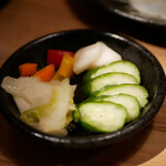 北海道魚鮮水産 - お新香盛合せ