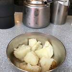 カリーライス専門店エチオピア - スプーンとフォークで崩してスタンバイ