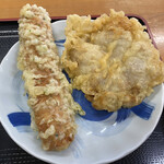 うどん 一福 - 天ぷら類アップです