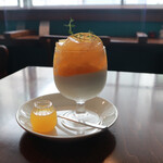 カフェ・ゾエ - 【季節限定】柑橘ゼリーのパンナコッタ