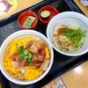 Nakau - 海鮮丼（並）・すだちおろしうどん（小）