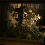 祇園 くらした - 個室から見た坪庭（中庭）