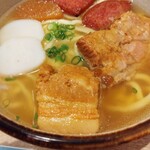 Yomitan Shokudou - ソーキ、角煮、スパム、かまぼこ、煮大根