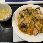 王記厨房 - 料理写真:五目あんかけ焼そば！