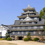 カツ丼 野村 - （おまけ）烏城（ウジョウ）の別名を取る岡山城。宇喜多さんの家だ