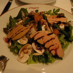 ブラッスリー・ヴィロン - フォアグラのコンフィ　マッシュルームとインゲンサラダ