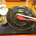 Yuuduki - 肉みそみぞれ納豆そば（大盛）1,210円