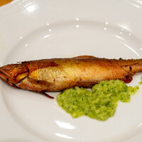 La Stalla - 2022.8 天龍鮎コンフィ 胡瓜ソース