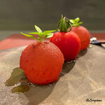 カーサ・デル・チーボ - フルーツトマトのパート・ド・フリュイ