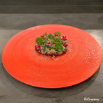 カーサ・デル・チーボ - 馬肉のシキンボのカルパッチョ