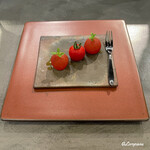 カーサ・デル・チーボ - フルーツトマトのパート・ド・フリュイ