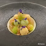 カーサ・デル・チーボ - メロンとマスカルポーネのジンジャーソース