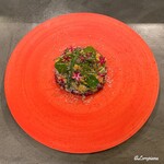 カーサ・デル・チーボ - 馬肉のシキンボのカルパッチョ