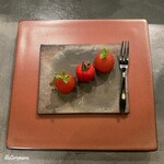 カーサ・デル・チーボ - フルーツトマトのパート・ド・フリュイ