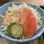 岩久 - 岩久丼セットのサラダ