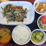 らんか - レバニラ炒め定食