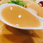 天下一品 - 【2022年08月】こってり880円、細麺、スープ増量120円、合計1,000円、愛してやまないスープアップ。