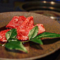 焼肉 青山外苑 - 希少部位「赤身部位3種盛り合わせ」