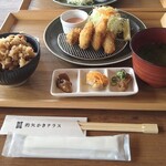 的矢かきテラス - 牡蠣づくし定食