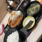 Matsunoya - 朝ロースカツ定食（＾∇＾）