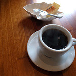 糸島バールSyana - 食後のドリンクです。ホットコーヒーをチョイス。ついつい長居しちゃいました。