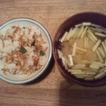 季節料理かたやま - 山椒じゃこ飯