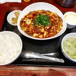 中華香彩JASMINE口福厨房 - 花山椒香る 四川麻婆豆腐 1,000円 ♪