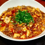 中華香彩JASMINE口福厨房 - 花山椒香る 四川麻婆豆腐 1,000円 ♪