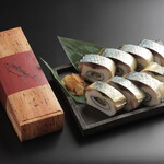 Minoo Imamiya Yoshida - 名物 鯖の松前寿司2,916円