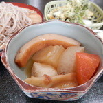 Hayabusa Onsen Shokujidokoro - セットの小鉢