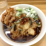 一〇そば - ゲソ天とスタ天