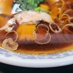 Ramen Aokiya - スープ近影