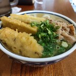 三井うどん店 - 肉ごぼう