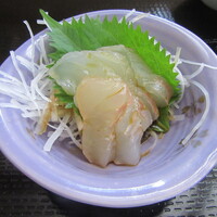 一つ木竹林草 - 「鱸の刺身」