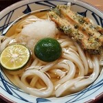 丸亀製麺 - 【すだちおろし　冷やかけ】470円