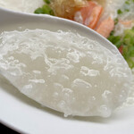 Chuugoku Resutoran Setsuen - 鶏ガラベースの、優しい味わいのお粥。