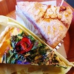 樹の下 - 季節野菜のキッシュと苺のダックワーズ（１３年４月）