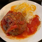 ルッカ - ハンバーグランチ 800円　トマトソース