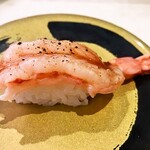 Hama Zushi - 天然赤えびレアステーキ