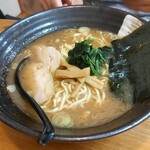 麺唐 - ２００円プラスの麺２個分大盛り醤油ラーメン