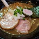 おおぜき中華そば店 - 【限定】超ど濃厚煮干そば（800円）