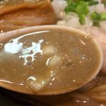 おおぜき中華そば店 - 【限定】超ど濃厚煮干そば（800円）