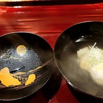 銀座 しのはら - オコゼの唐揚げ丸仕立て