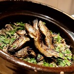 銀座 しのはら - ヤマメと生姜鼈