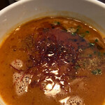 人力俥 - 甘辛い豚肉と濃い海老風味と甘味が絶妙！