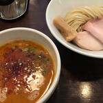 人力俥 - 夏限定つけそば海老坦々900円税込