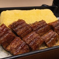 出し巻きと鰻のうな玉重